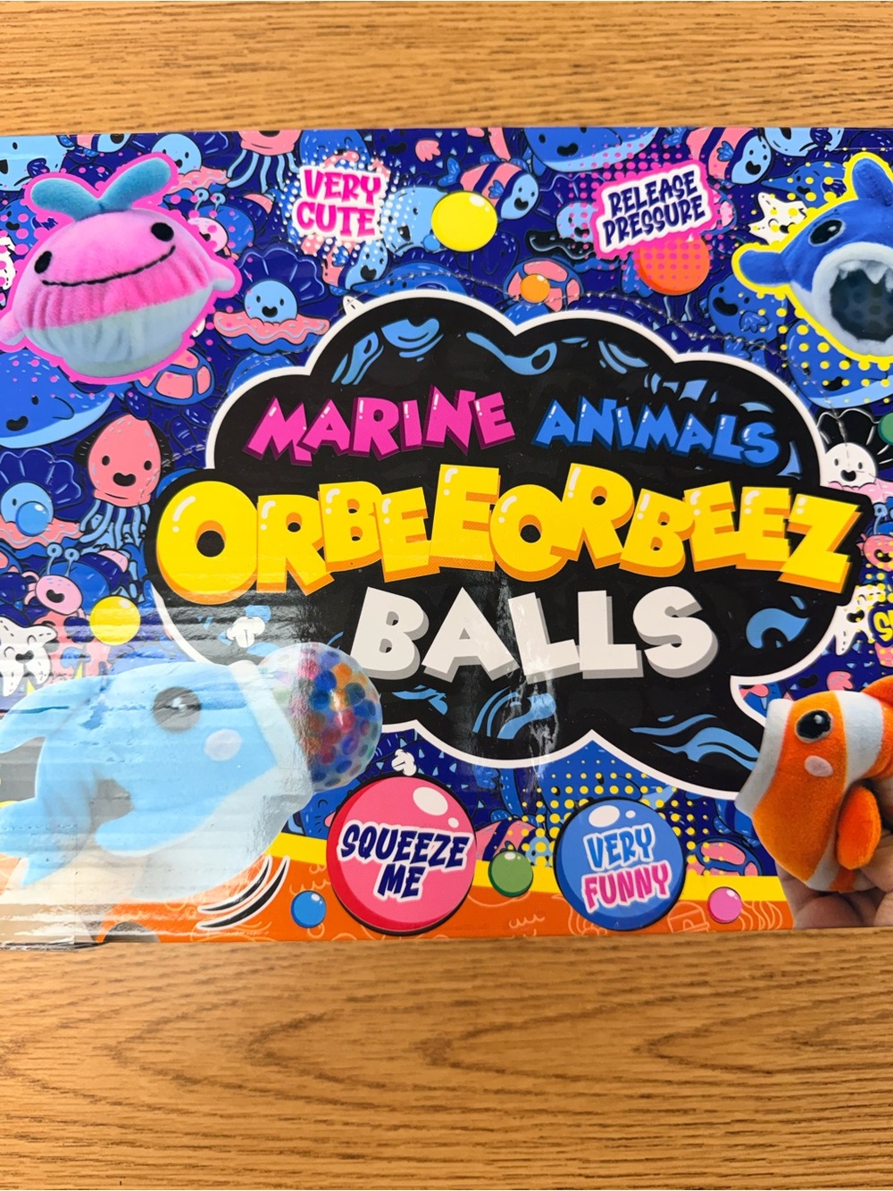 Marine Animals Squeeze Balls - Multicolor